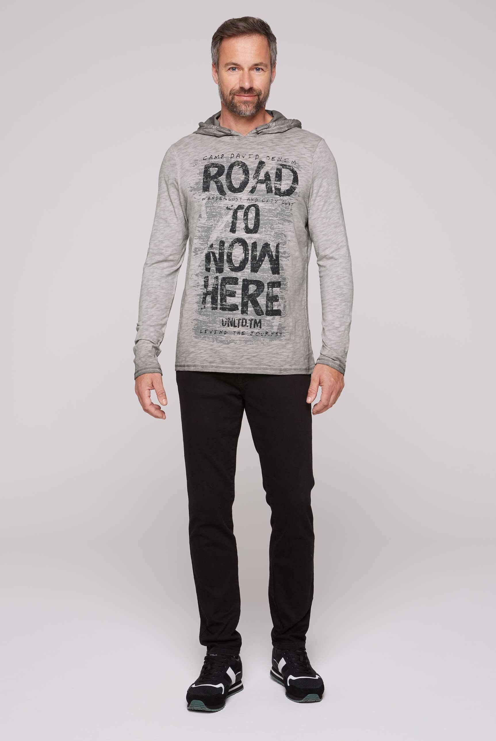 CAMP DAVID Rundhalsshirt aus Baumwolle