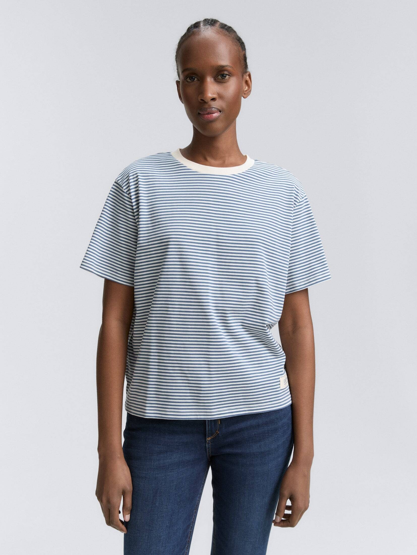 TOM TAILOR Denim T-Shirt Boxy Fit günstig online kaufen