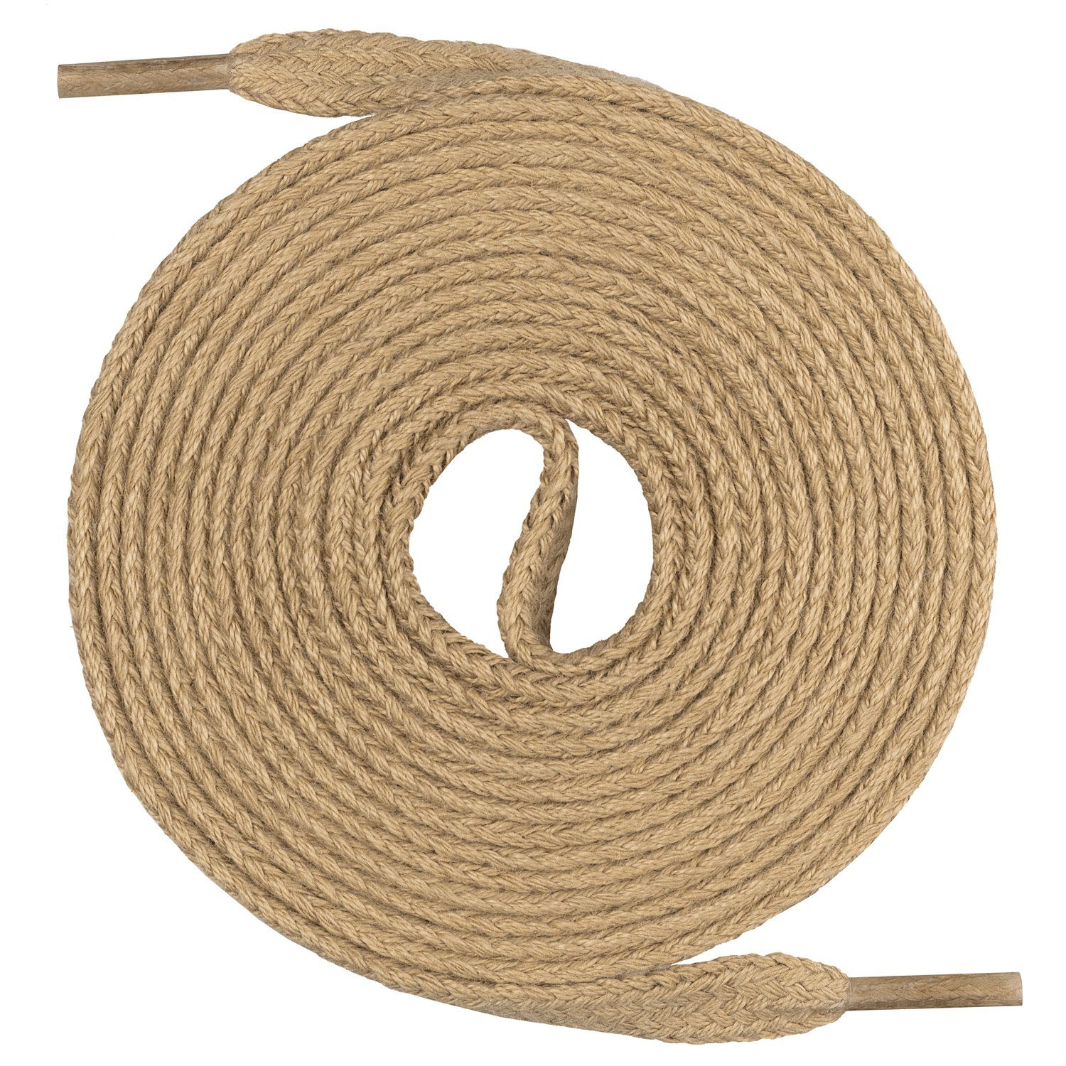 Mount Swiss Schnürsenkel flache Premium-Schnürsenkel aus 100% Baumwolle, reißfest, 7 mm breit