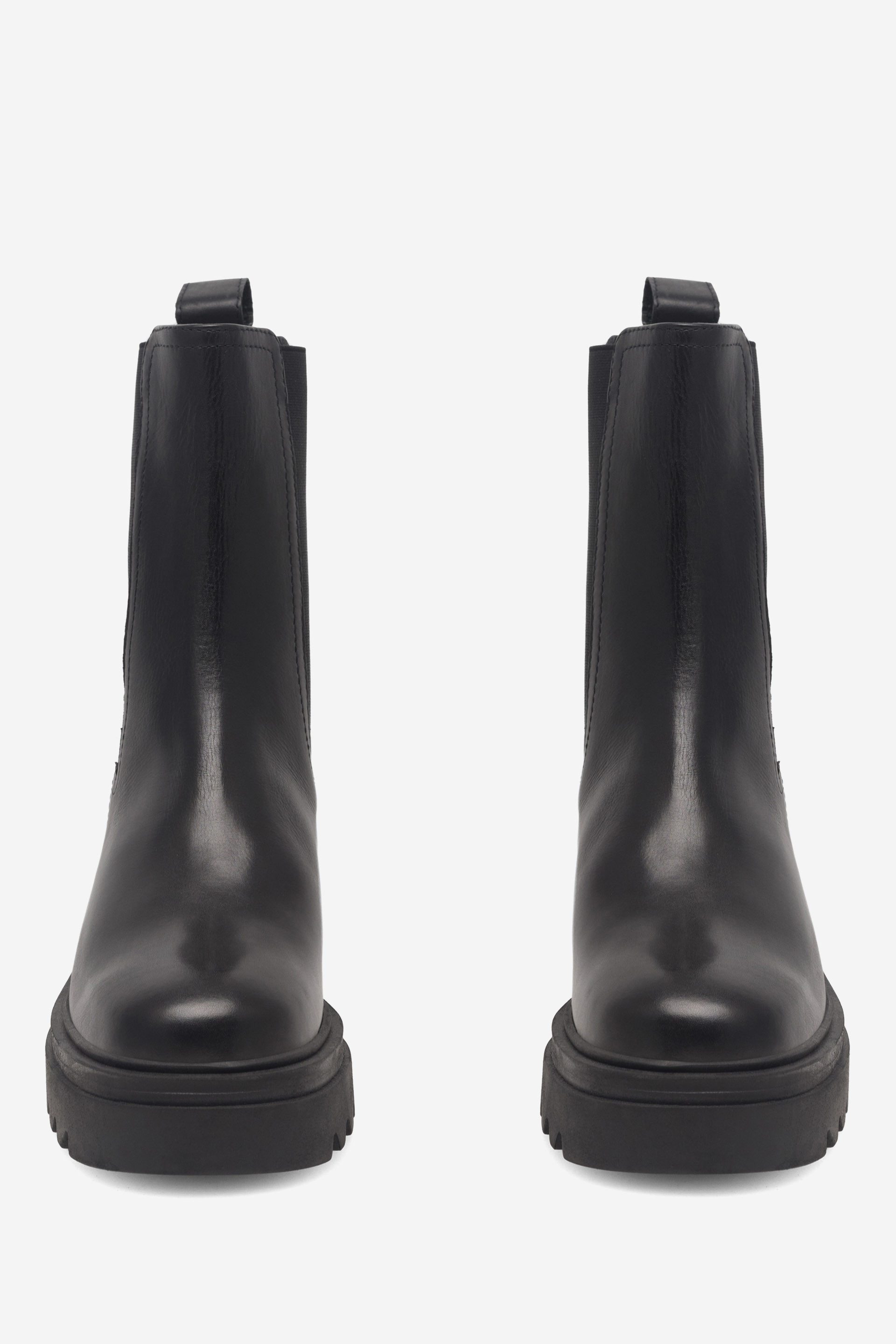 GINO ROSSI Gino Rossi – Damen-Lederstiefeletten „Circe“ in Schwarz Stiefelette