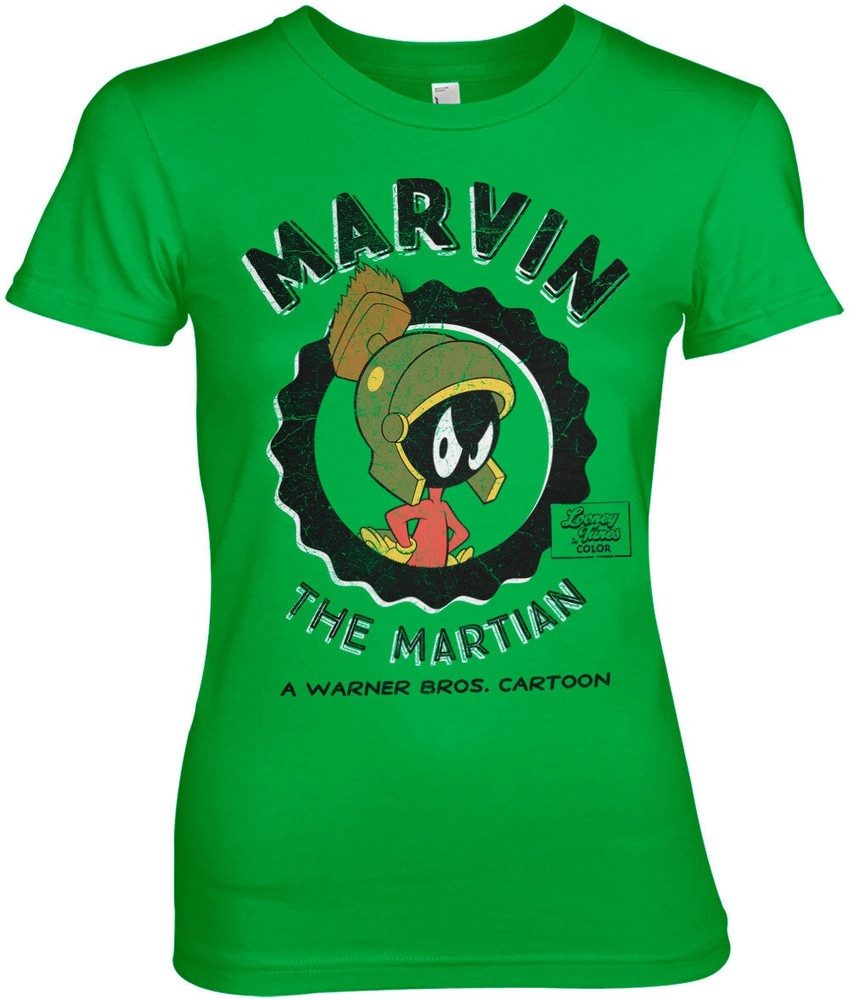LOONEY TUNES T-Shirt Marvin The Martian Girly Tee