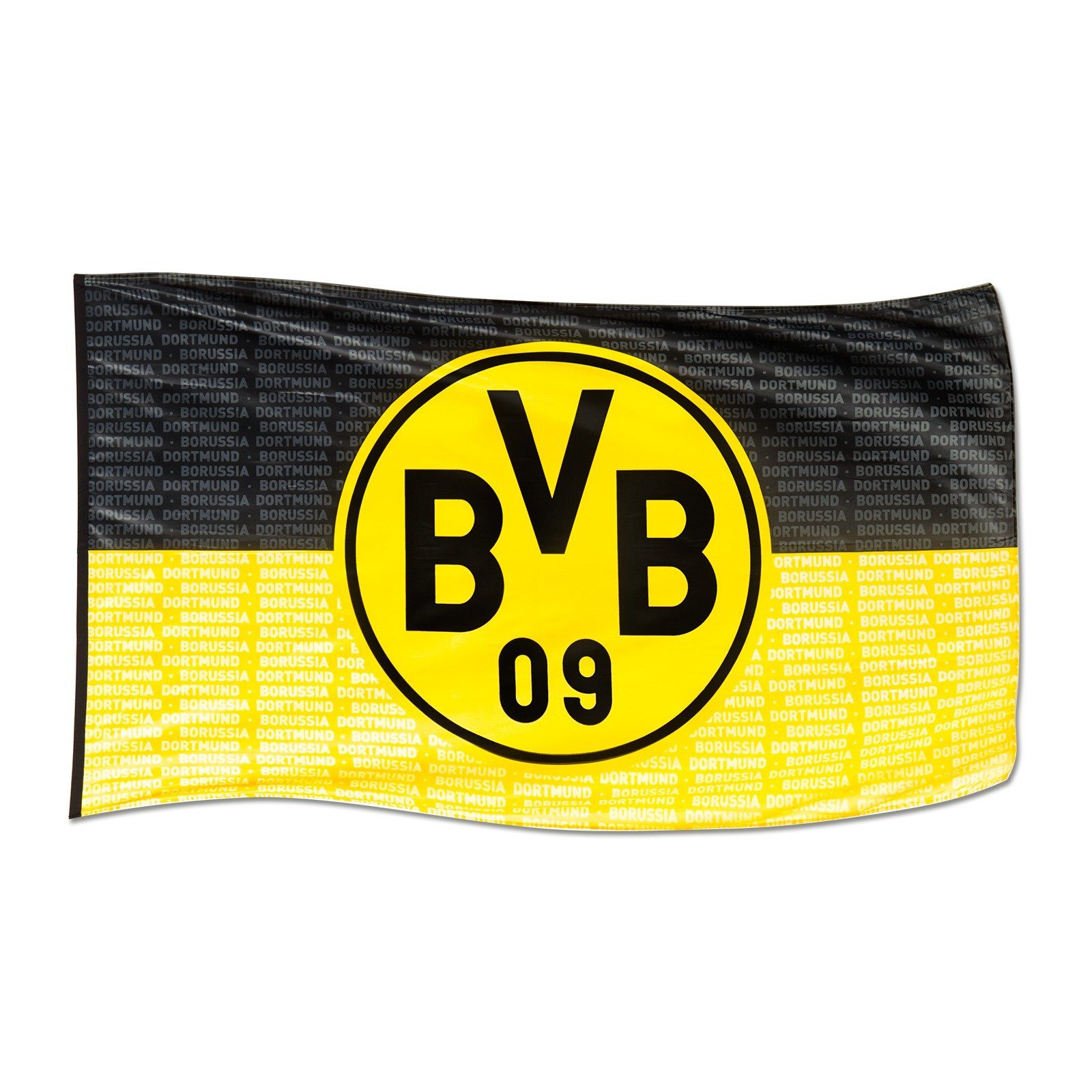 Dortmund (250x150cm) BVB-Hissfahne BVB 1-St., Fahne (Packung, Fahne) Borussia