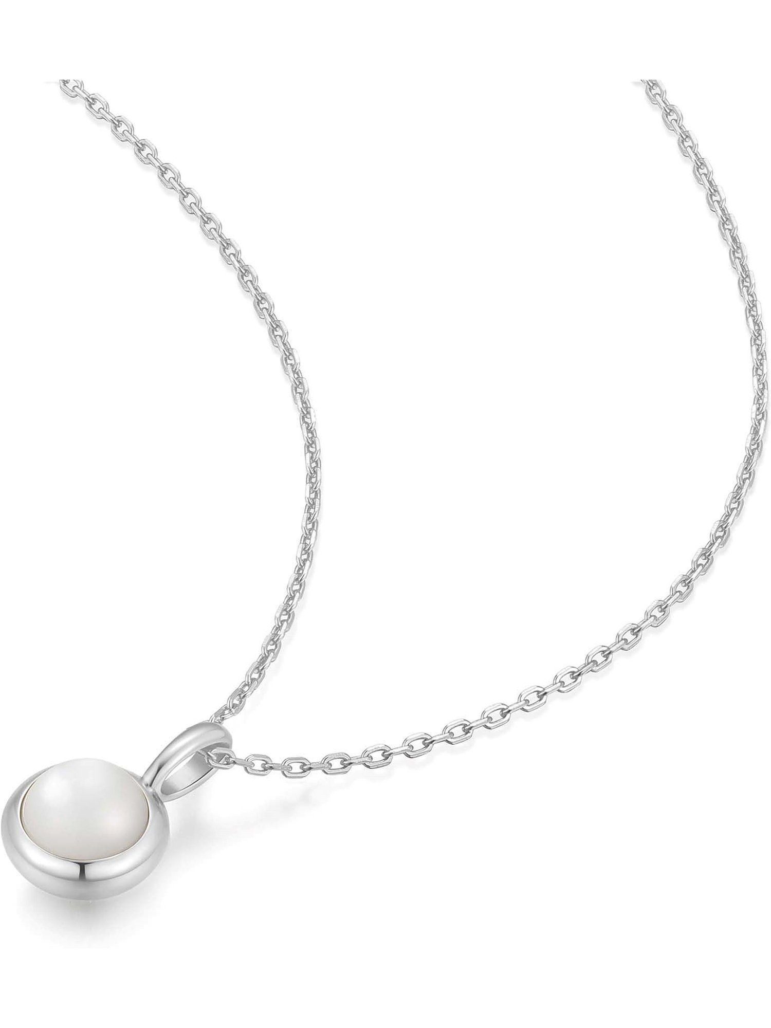 Ania Haie Collier Ania Haie Damen-Kette 925er Silber 3 Zirkonia