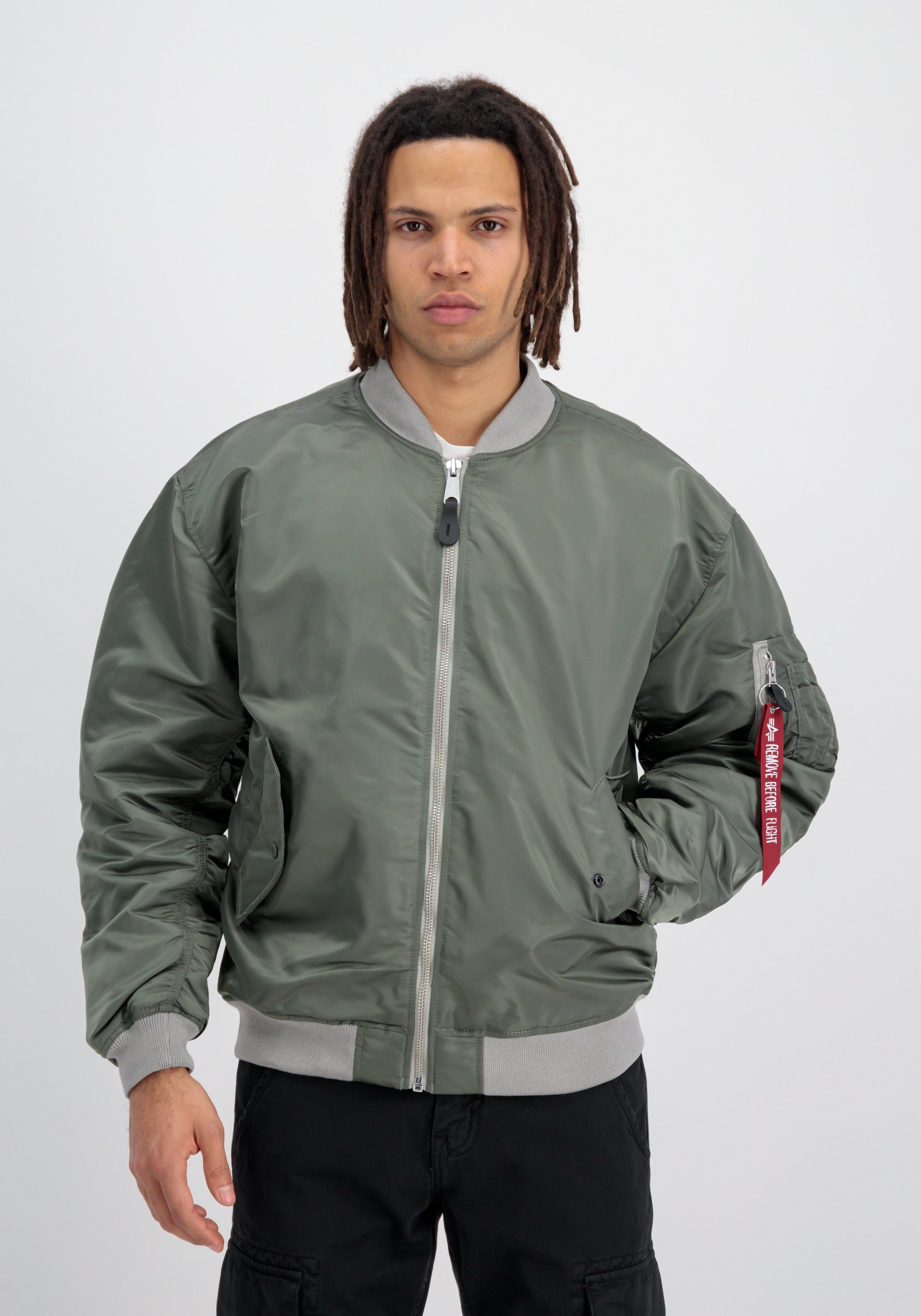 Alpha Industries Bomberjacke Jackets vintage Alpha - green Industries MA-1 CS & Flight Bomber Men