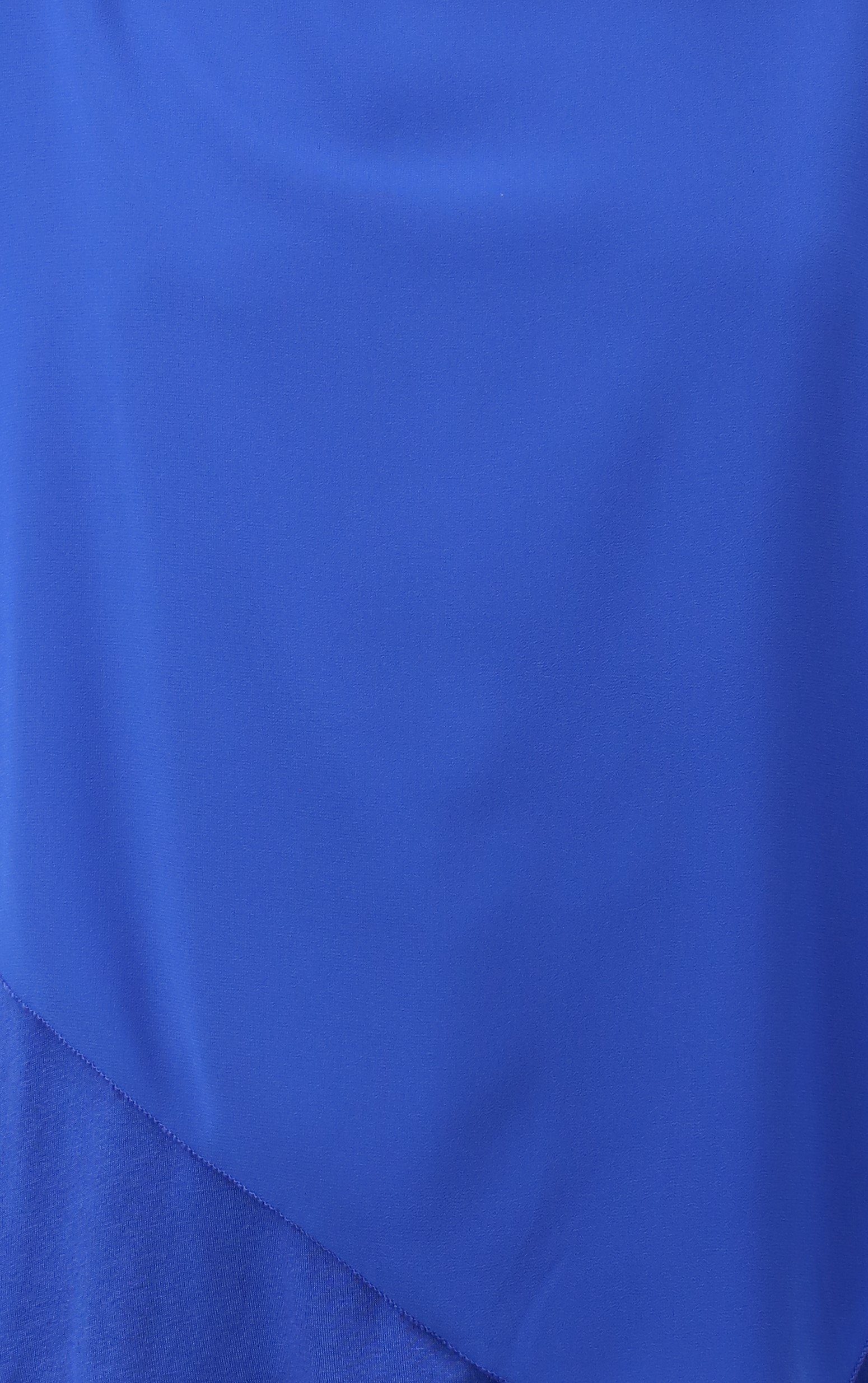 more 10732 Blusenshirt asymmetrisch malito geschnitten blau than fashion Schlupfbluse Chiffonbluse Einheitsgröße