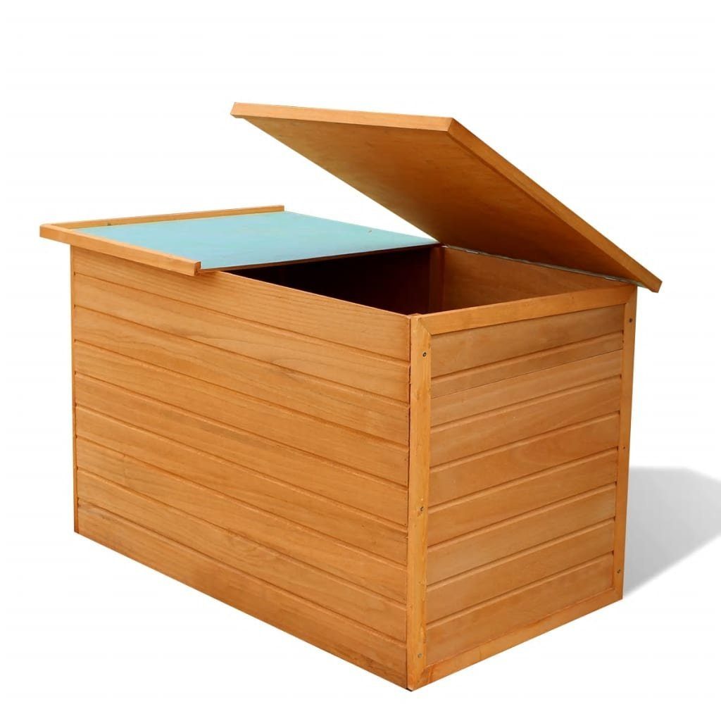 furnicato Gartenbox Garten-Aufbewahrungsbox 126x72x72 cm Holz