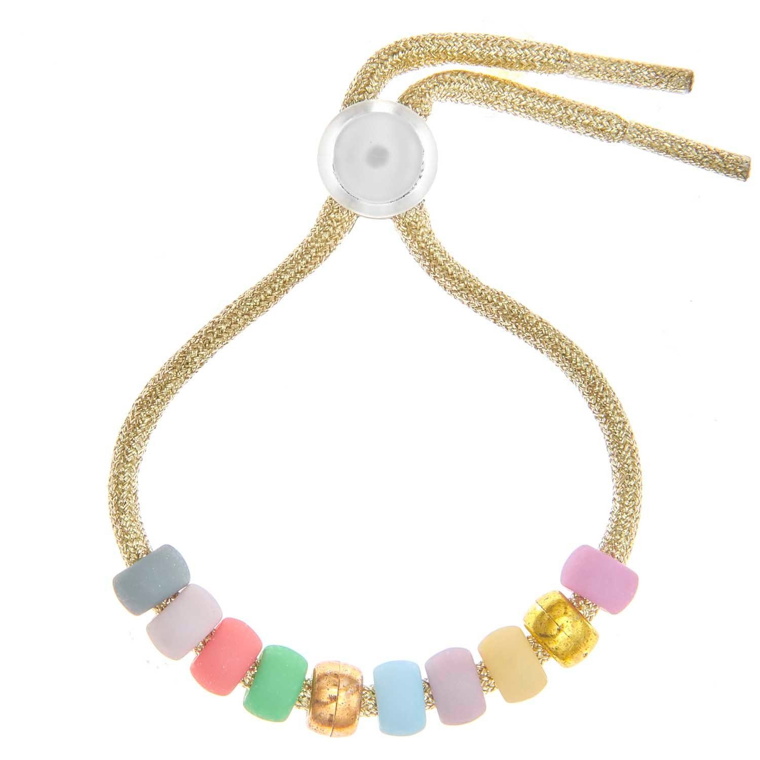 Rico Design Bastelperlen itoshii Perlenmix Ponii Beads, (400-tlg), 400 Stück