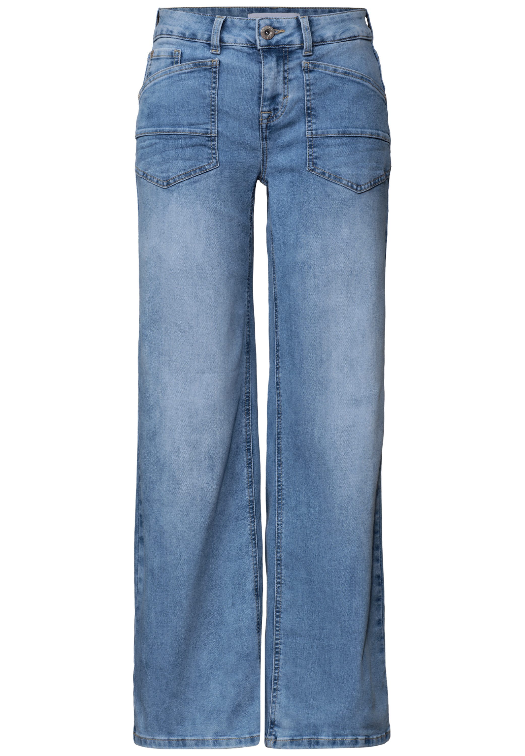 STREET ONE Loose-fit-Jeans mit Wide Legs – Bild 5 von 5