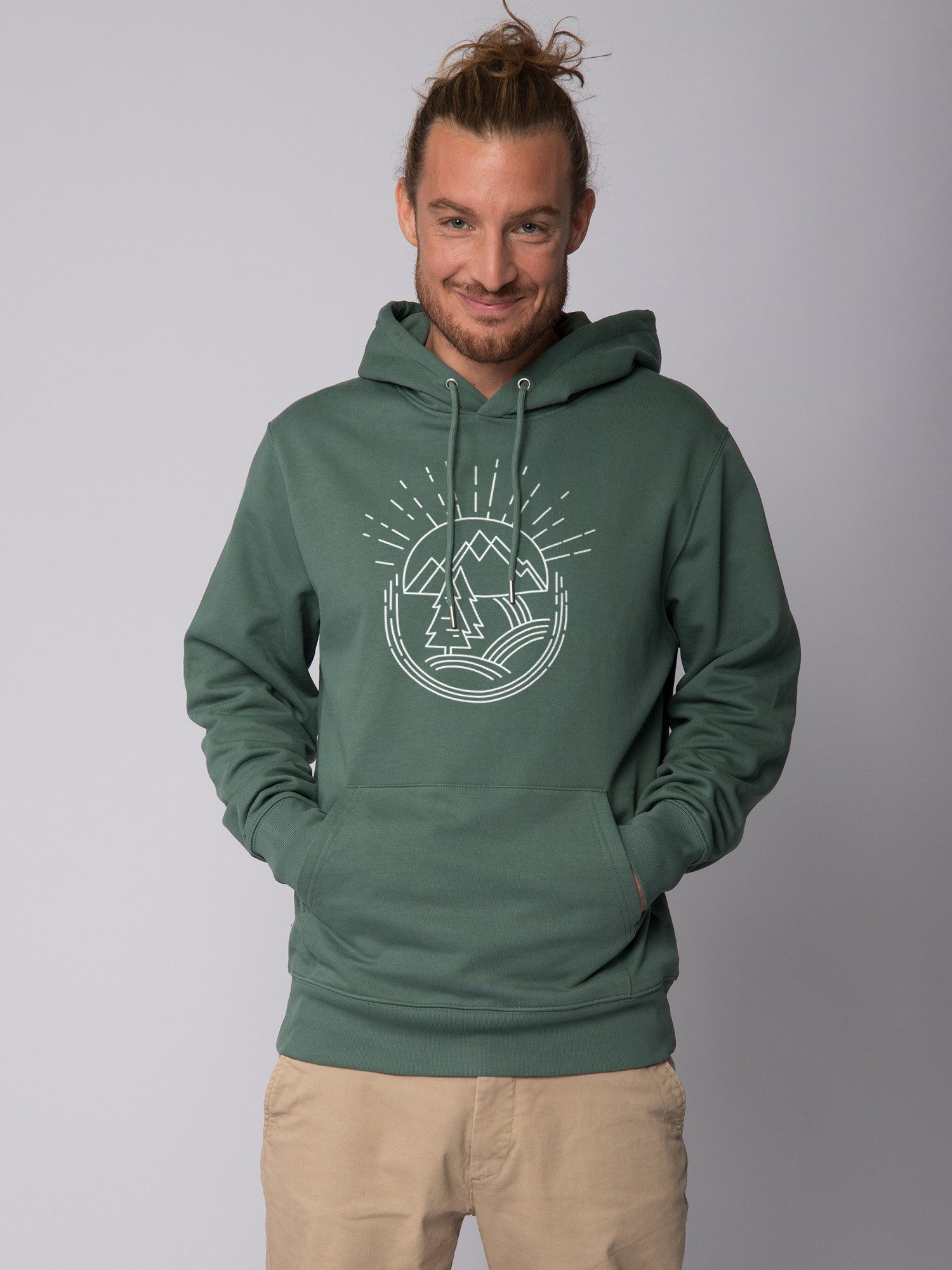 wat? Apparel Hoodie Natur ist schön