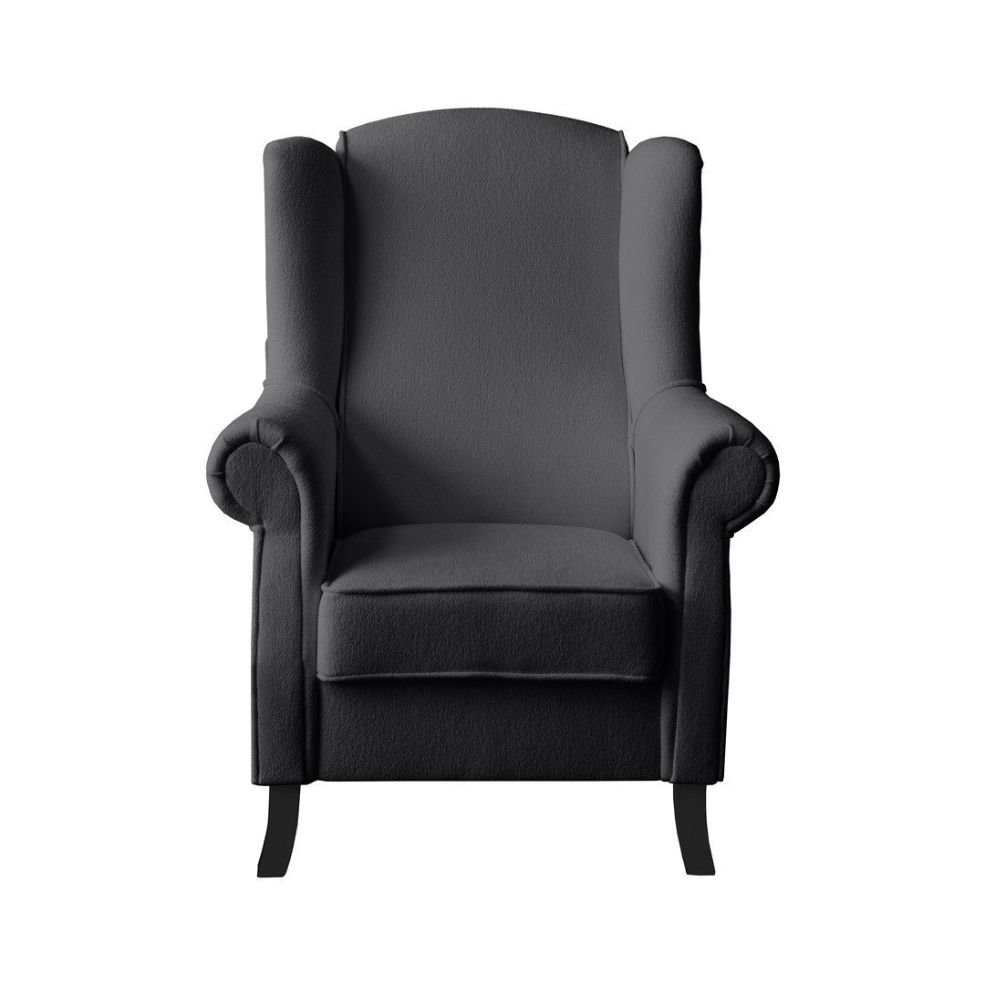 Beautysofa Ohrensessel Sessel Wohnzimmersessel Fernsehsessel LEONARDO günstig online kaufen