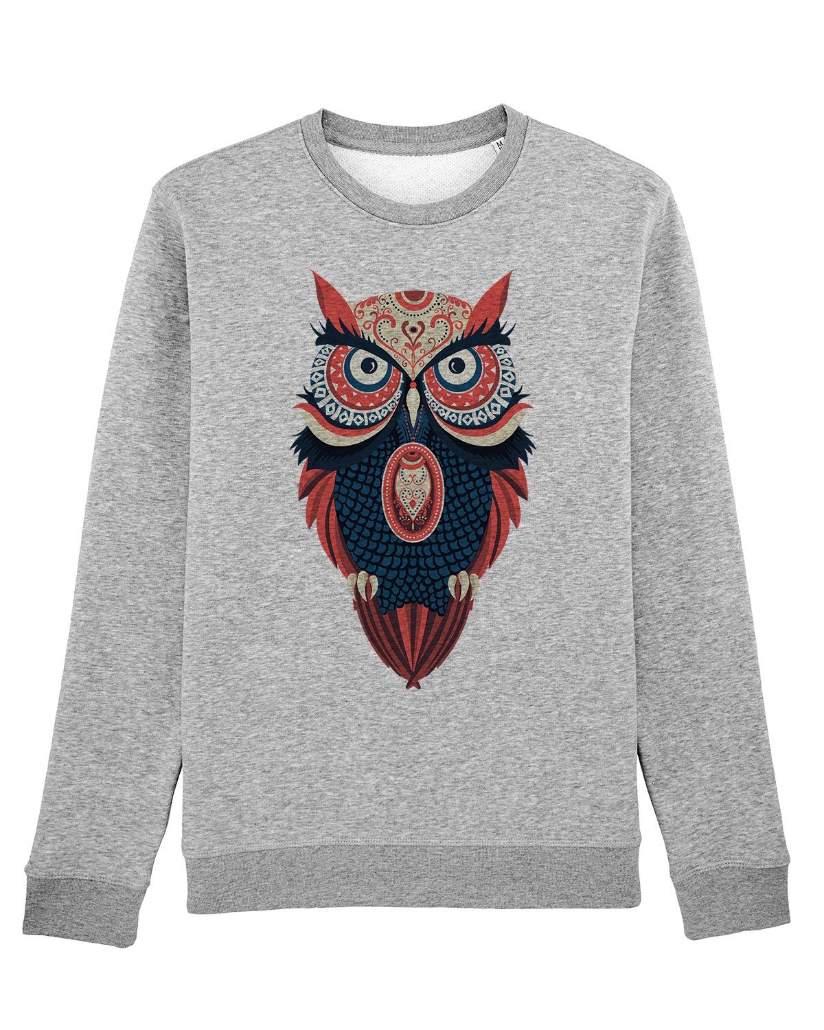 wat? Apparel Sweatshirt Colorful Owl (1-tlg)