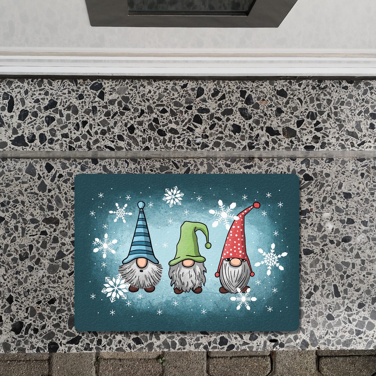 speecheese Fußmatte Weihnachts-Wichtel Fußmatte in 35x50 günstig online kaufen