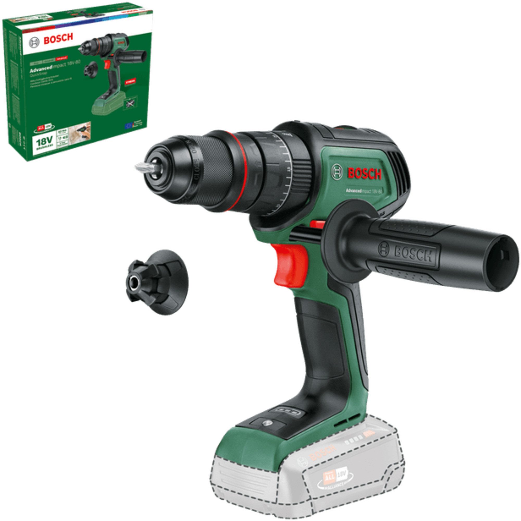 Bohrmaschine Bosch Heimwerken & Garten Akku-Schlagbohrschrauber