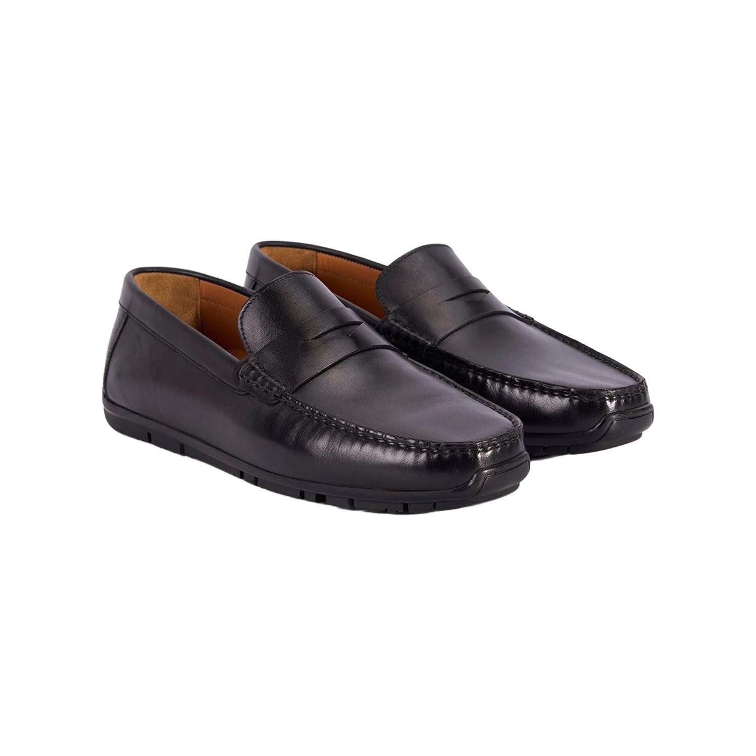 Desa DESA Herren-Lederslipper für den Alltag Loafer