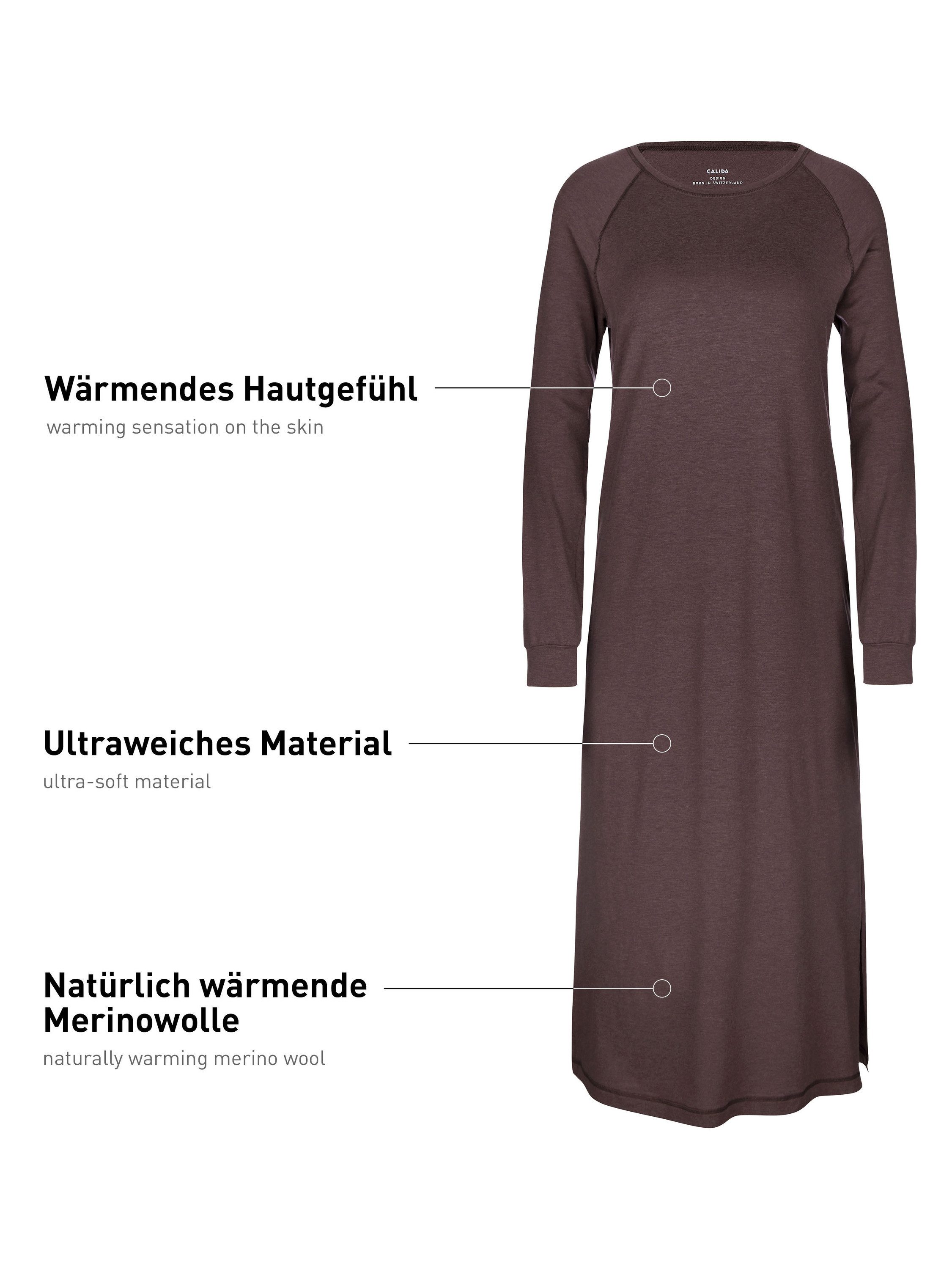 CALIDA Nachthemd DSW Warming Damen (1-tlg) günstig online kaufen