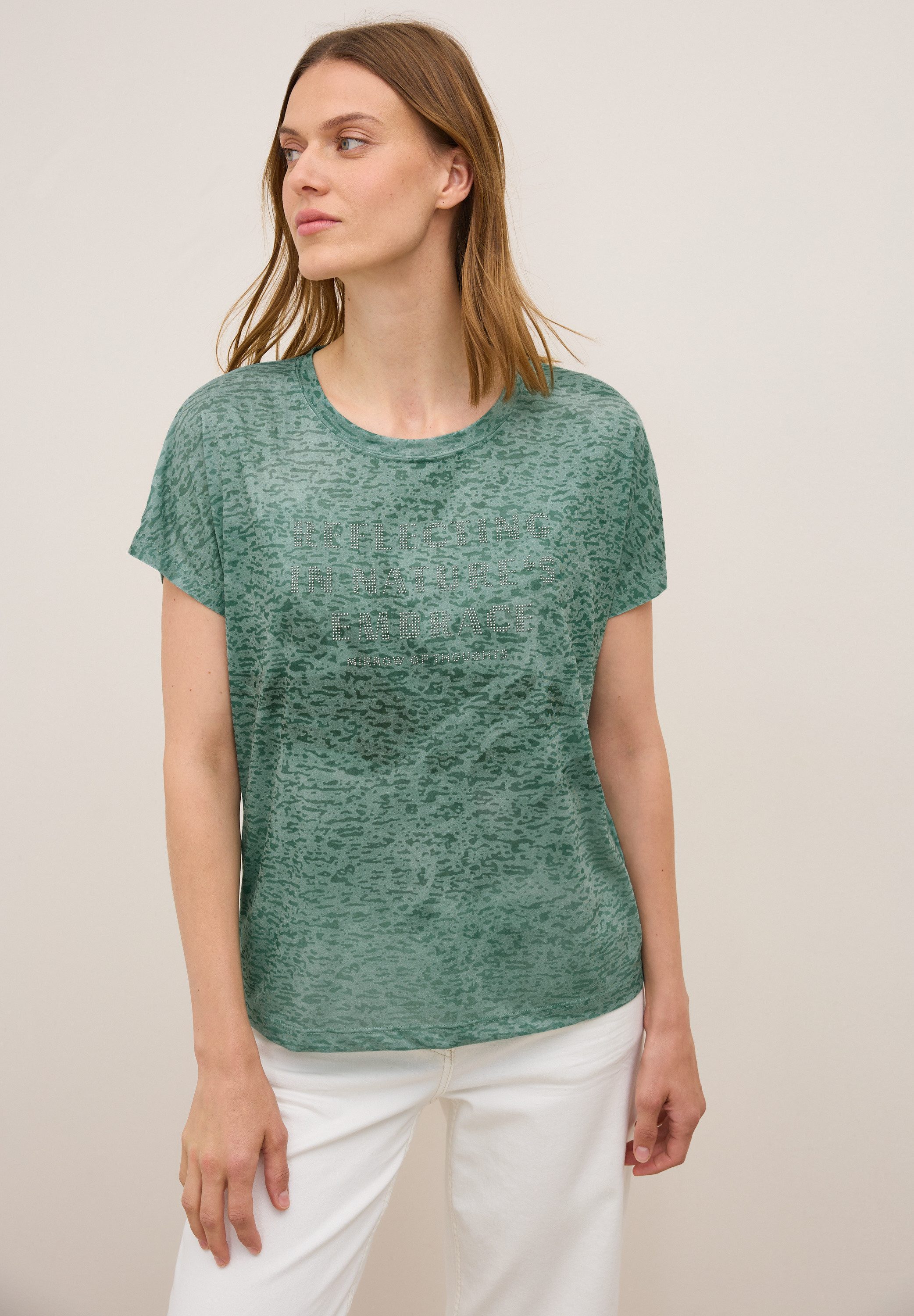 CECIL T-Shirt mit Wording günstig online kaufen