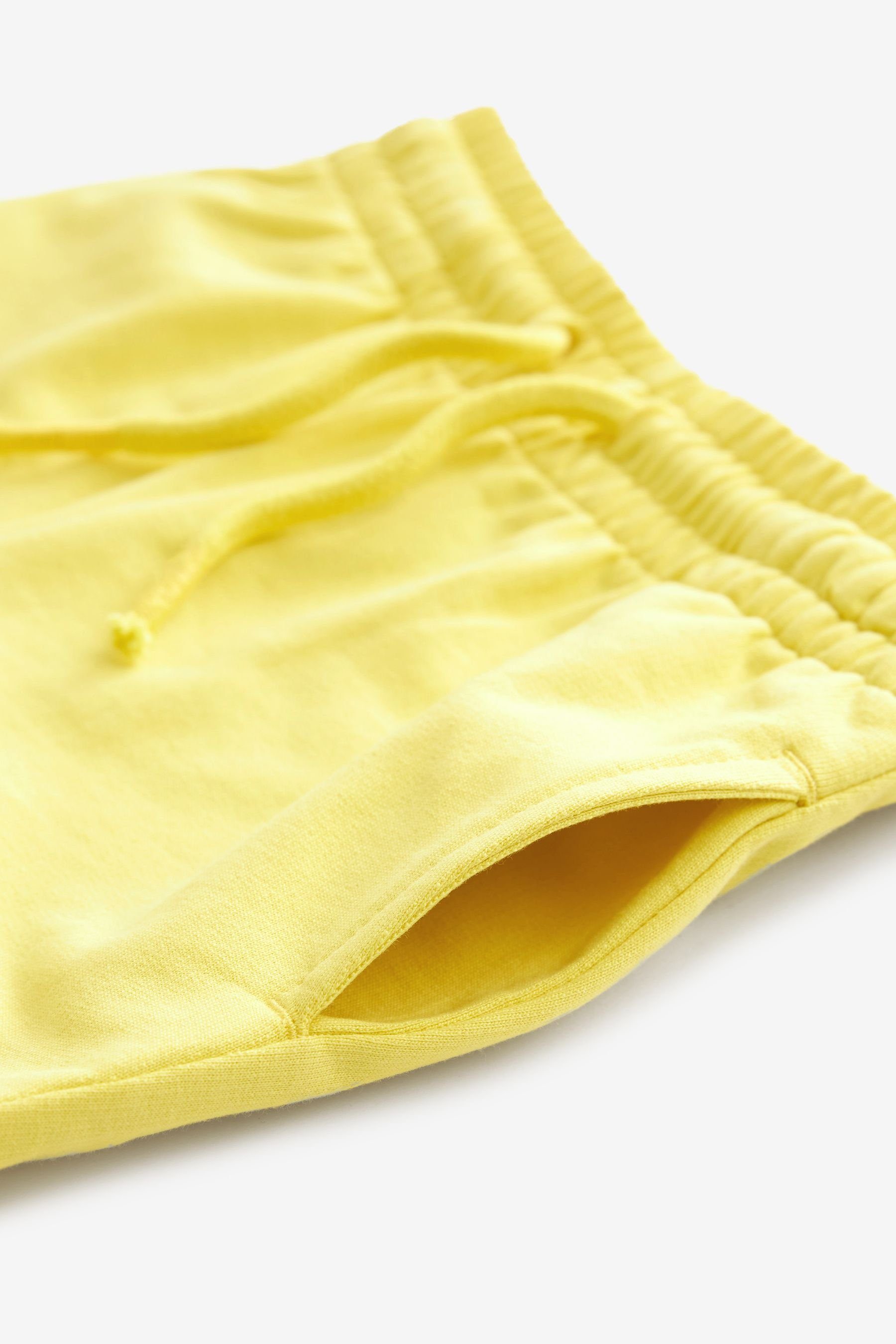 Next Sweatshorts Jersey-Shorts Bright (1-tlg) Yellow