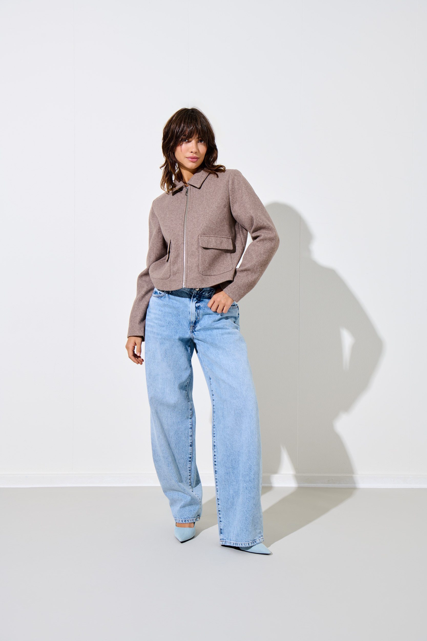 ONLY Kurzjacke ONLVELA ZIP SHORT JACKET günstig online kaufen