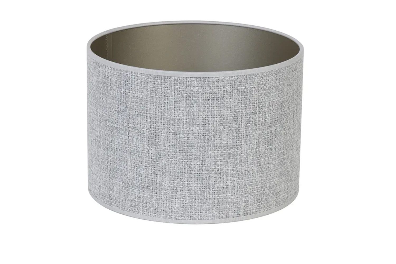 Light & Living Lampenschirm Lampenschirm Zylinder SAVERNA von Light & Living Grau Ø30x21 cm