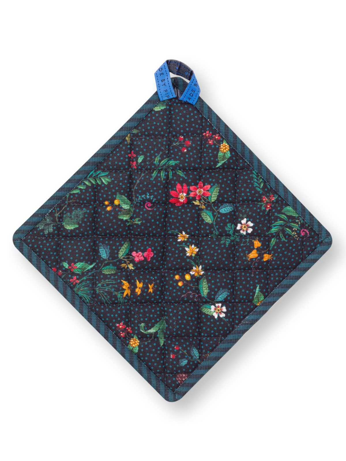 PiP Studio Topflappen Square Berry Blues Topflappen blau 22cm, (Topflappen) günstig online kaufen