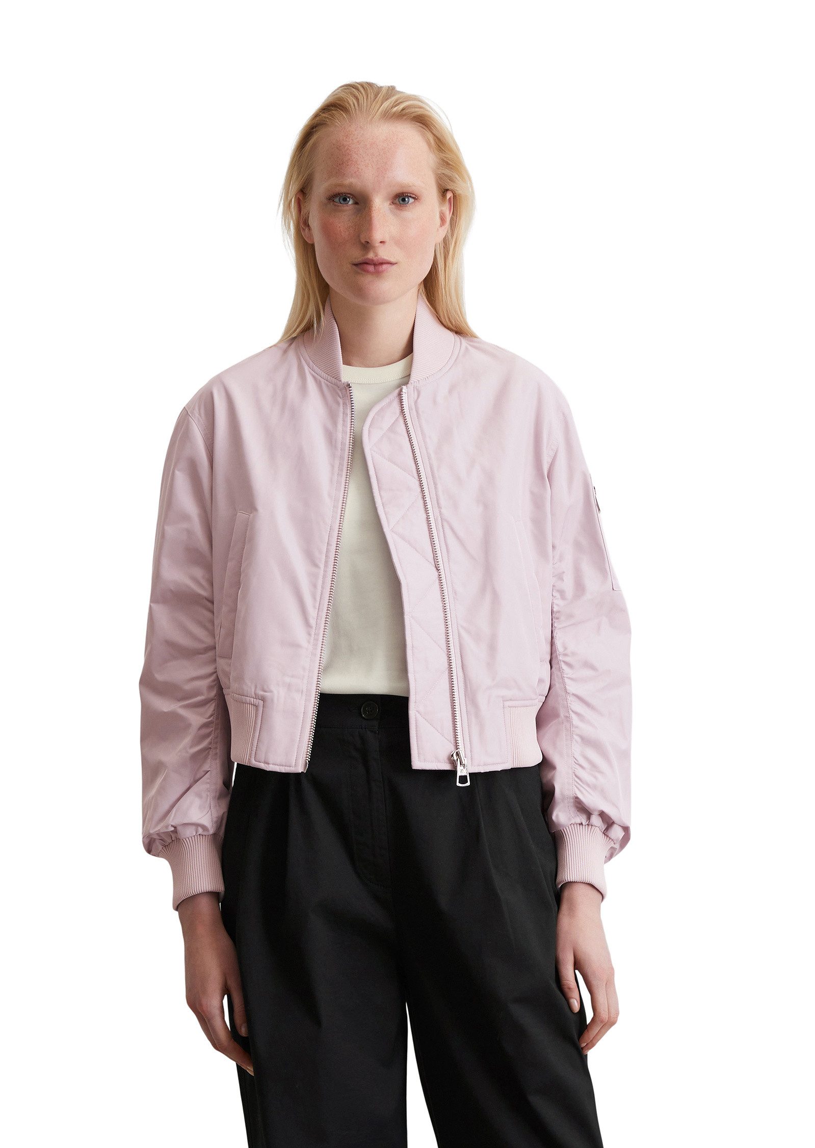Outdoorjacke aus recyceltem Polyester-Twill
