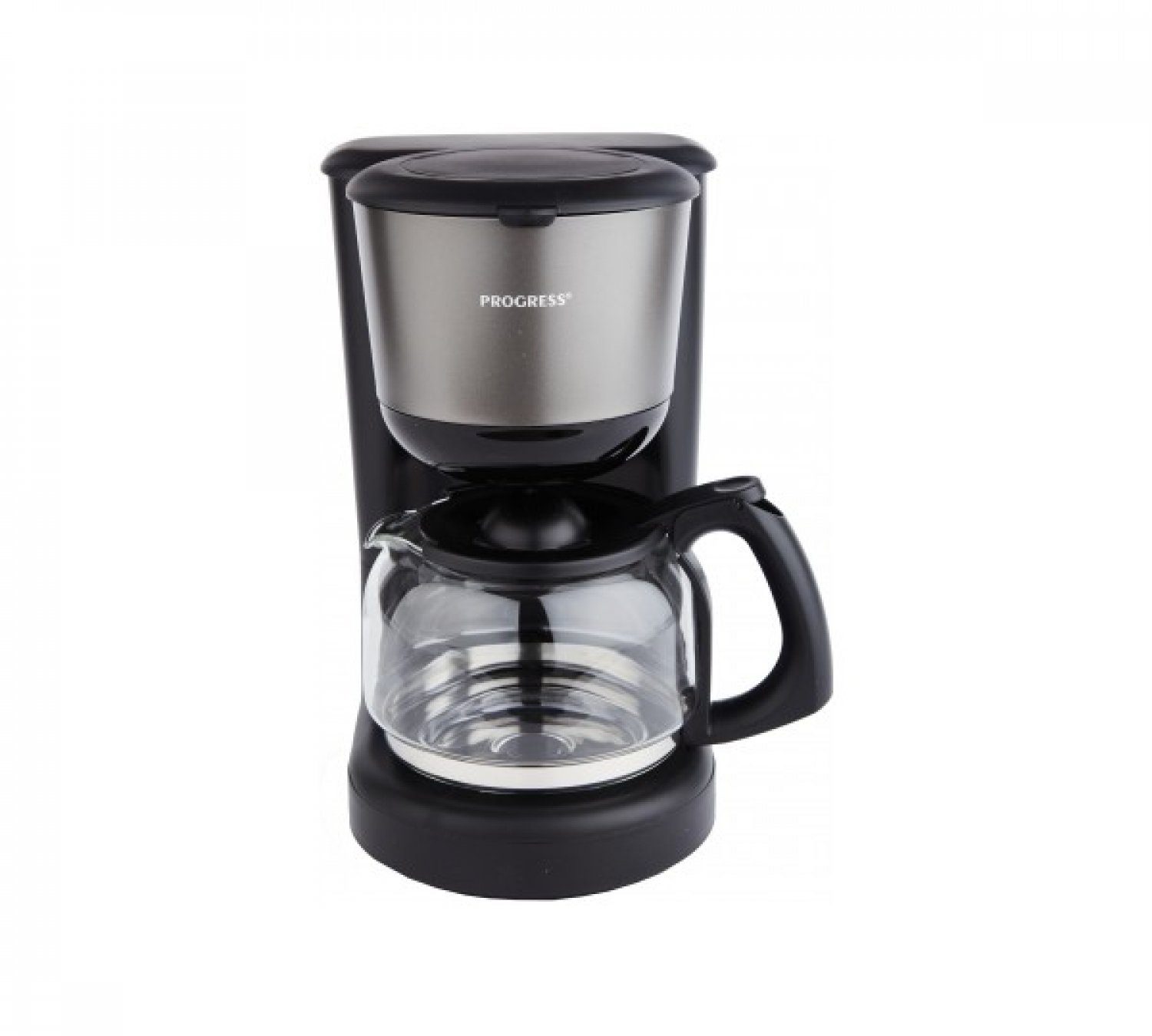 Progress Filterkaffeemaschine PROGRESS Filter Kaffe-Maschine 1080 W Kaffeekocher 10 Tassen Schwarz 1,25 L | Filterkaffeemaschinen