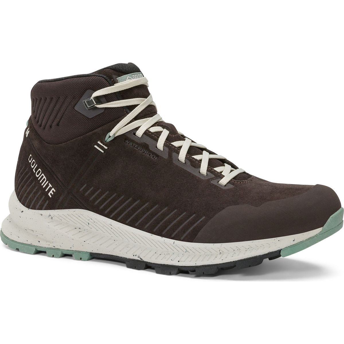 Dolomite Shoe M's Carezza Leather Mid WP Sneaker Vielseitiger, nachhaltiger Herrenschuh für Alltag und Reisen, aus