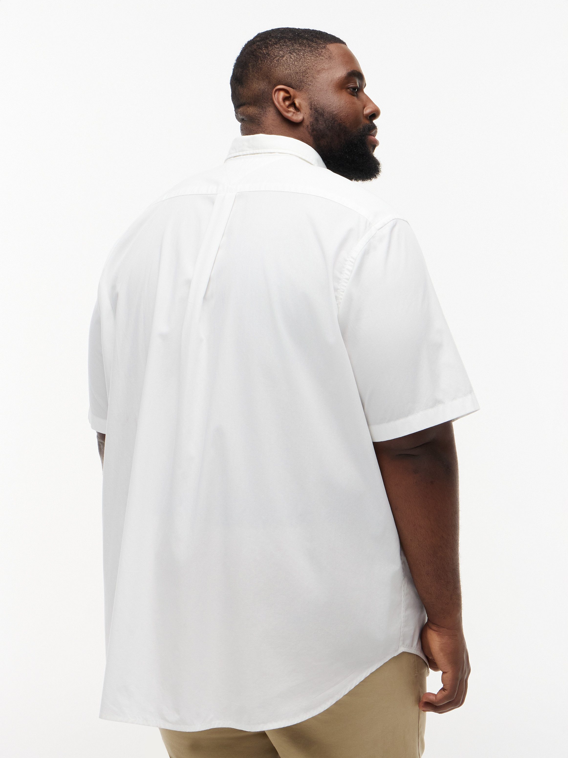 Tommy Hilfiger Big & Tall Kurzarmhemd BT-FLEX POPLIN SOLID Große Größen