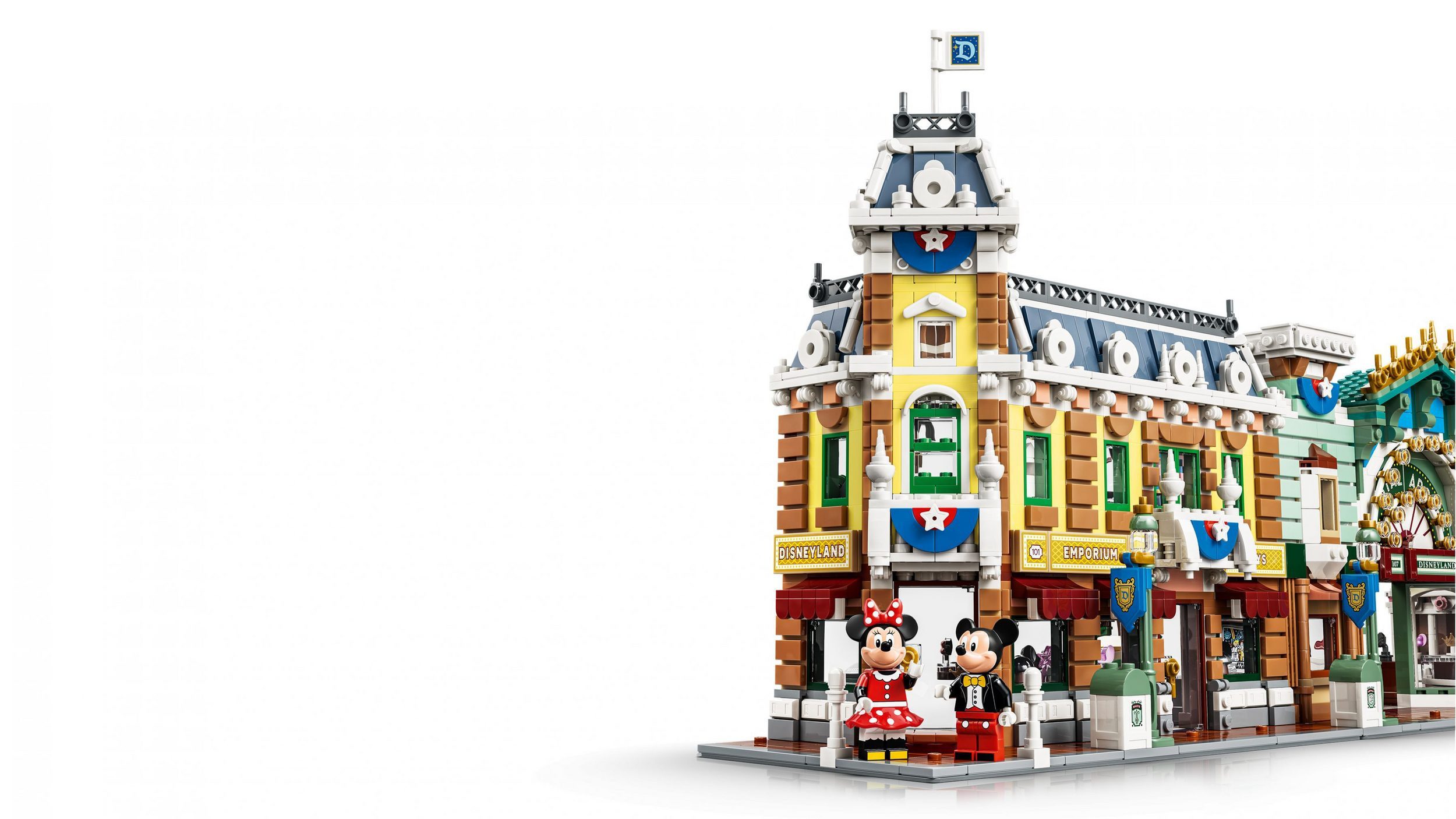 LEGO® Main Street, U.S.A. (43302) Spielbausteine, (3899 St)