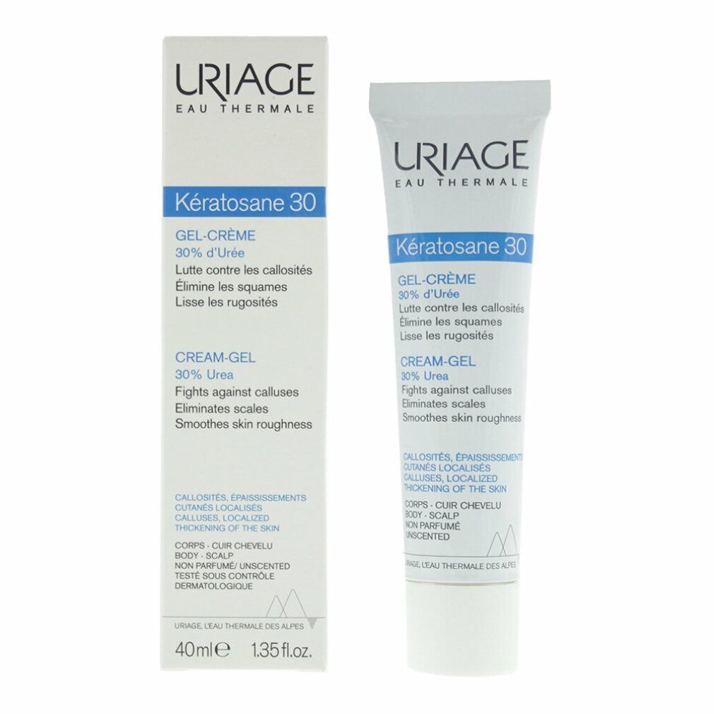Körperpflegemittel Keratosane 30 Gel Creme Raue trockene Haut Hornhaut 40ml