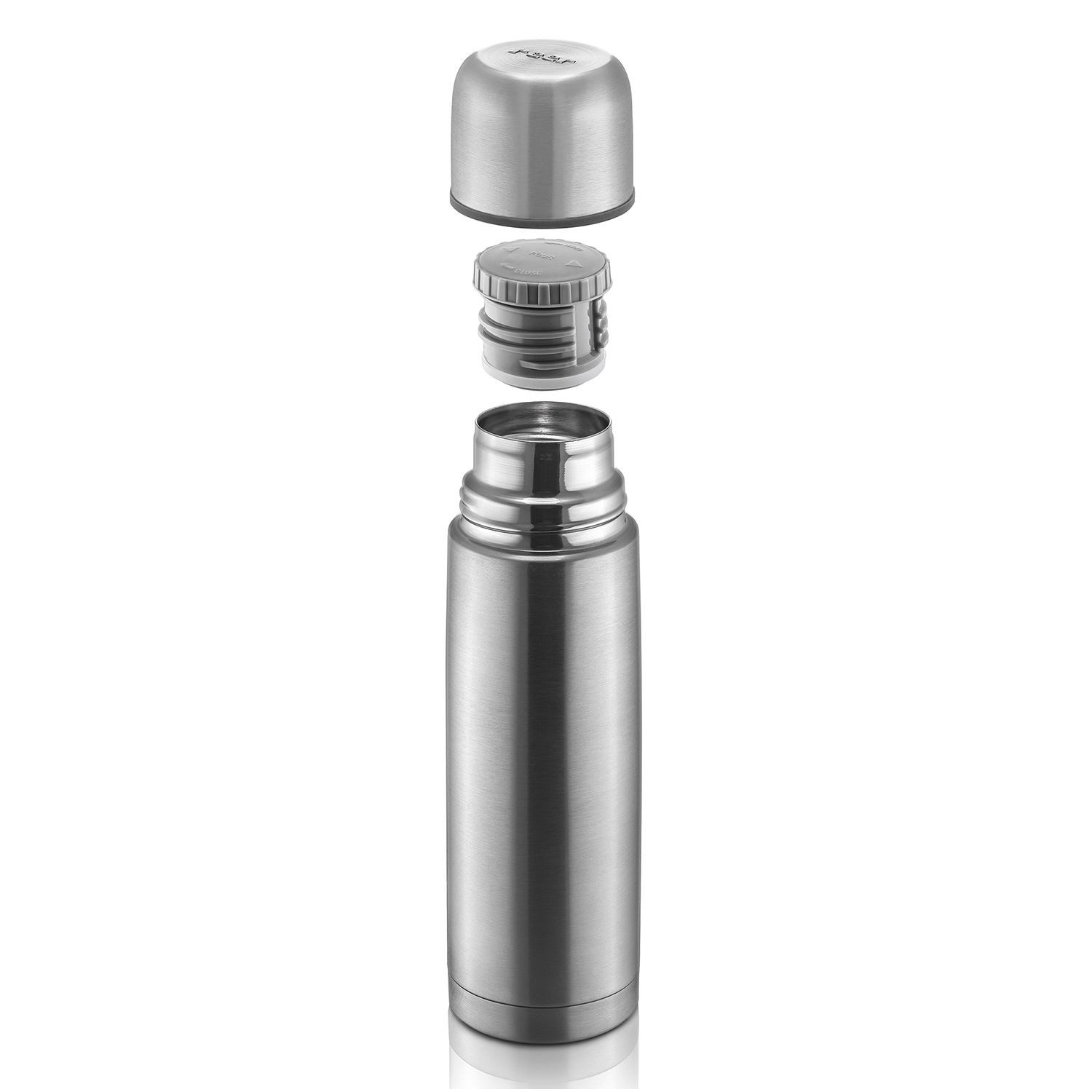 Reer Isolierflasche Silber