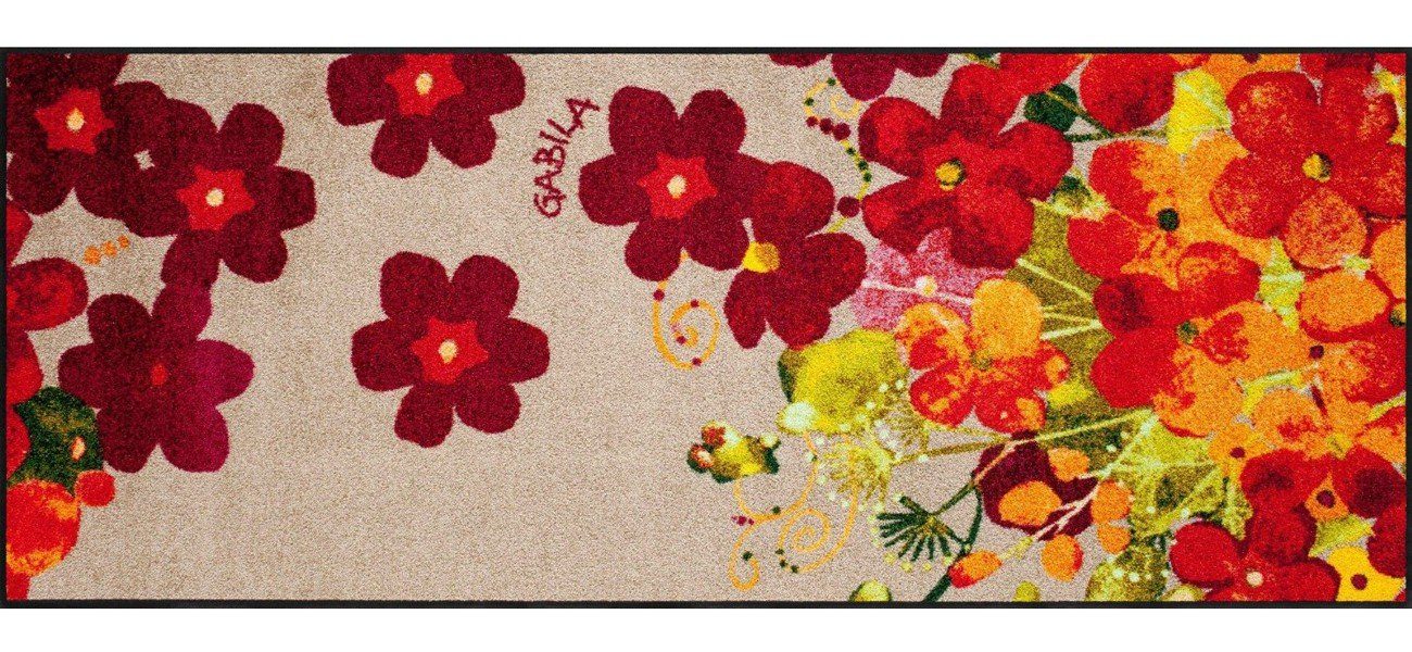 Salonloewe Läufer Teppichläufer 75x190 Rosina Wachtmeister Maggio rot, Läufer groß, Höhe: 750 mm