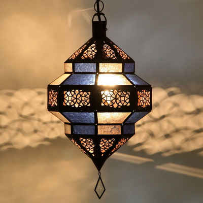 marokkanische ORIENTLAMPE orientalische Hängelampe Eisen Stern Sternlampe Resmi
