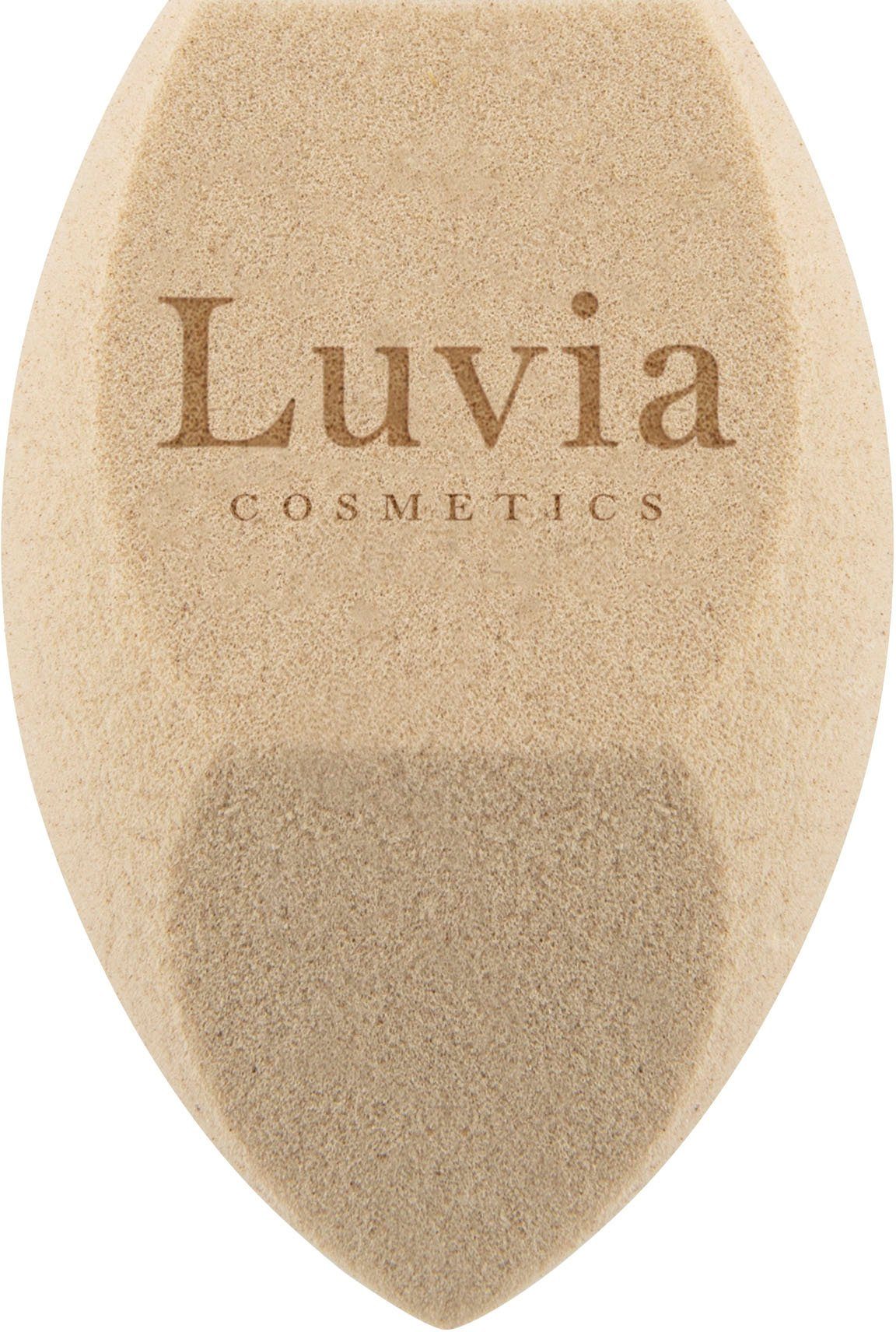 Luvia Cosmetics Schmink-Set Prime Kosmetikpinsel-Set Vegan 11-tlg., Champagne