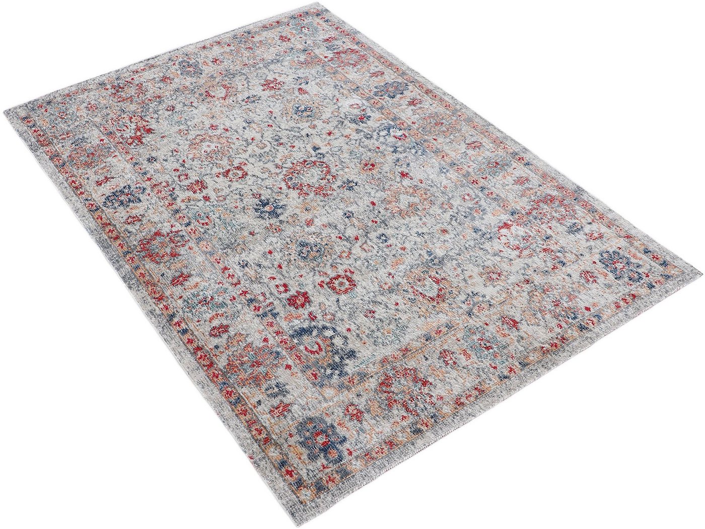 Teppich »Flori«, carpetfine, rechteckig, Höhe 3 mm, Orient Vintage Look-kaufen