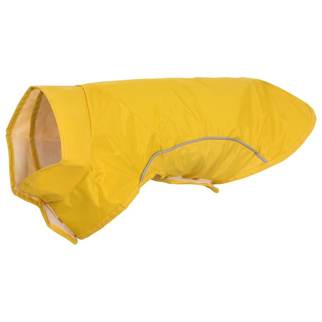 vidaXL Hundemantel S Hunde Regenmantel mit Reflexstreifen Polyester Gelb S