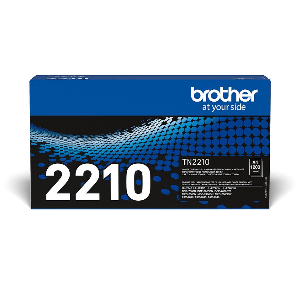 Brother Toner TN-2210 (ca. 1200 Seiten) Tintenpatrone