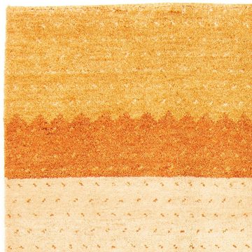 Wollteppich Gabbeh - Indus - 198 x 138 cm - mehrfarbig, morgenland, rechteckig, Höhe: 18 mm, Wohnzimmer, Handgeknüpft, Einzelstück mit Zertifikat