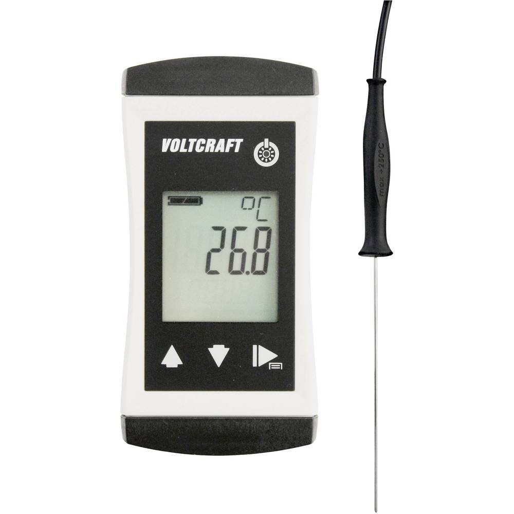 VOLTCRAFT Außentemperaturanzeige Wasserdichtes Universalthermometer PTM-100 inkl. Fühler VC-9955510, IP65