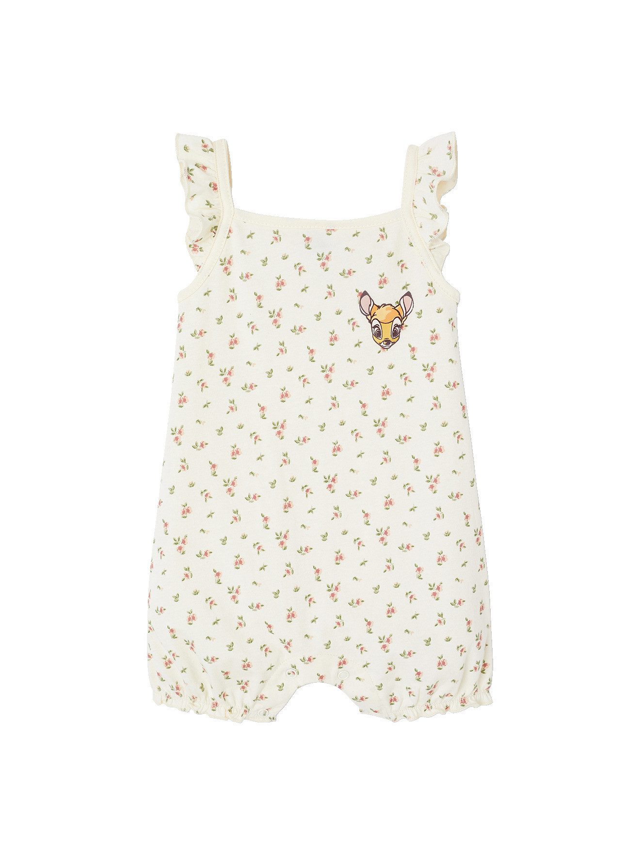 vertbaudet Jumpsuit Overall Baby Mädchen BAMBI Disney Animals