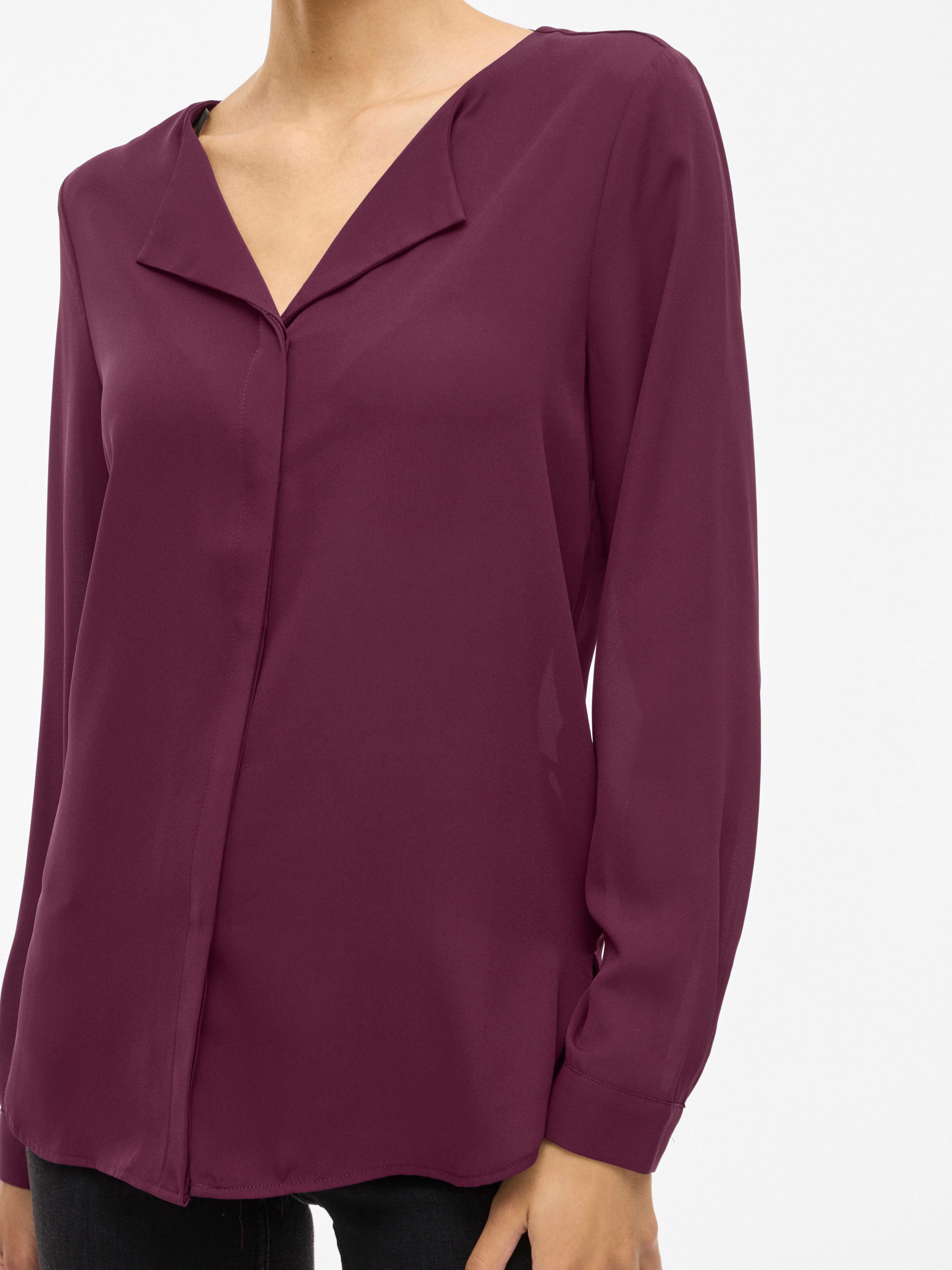 Vila Blusenshirt VILUCY L/S SHIRT - günstig online kaufen