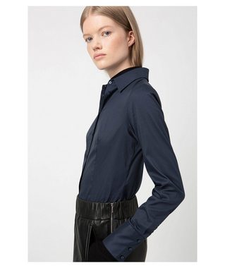 HUGO Klassische Bluse Damen Bluse THE FITTED SHIRT bügelleicht Slim Fit (1-tlg)