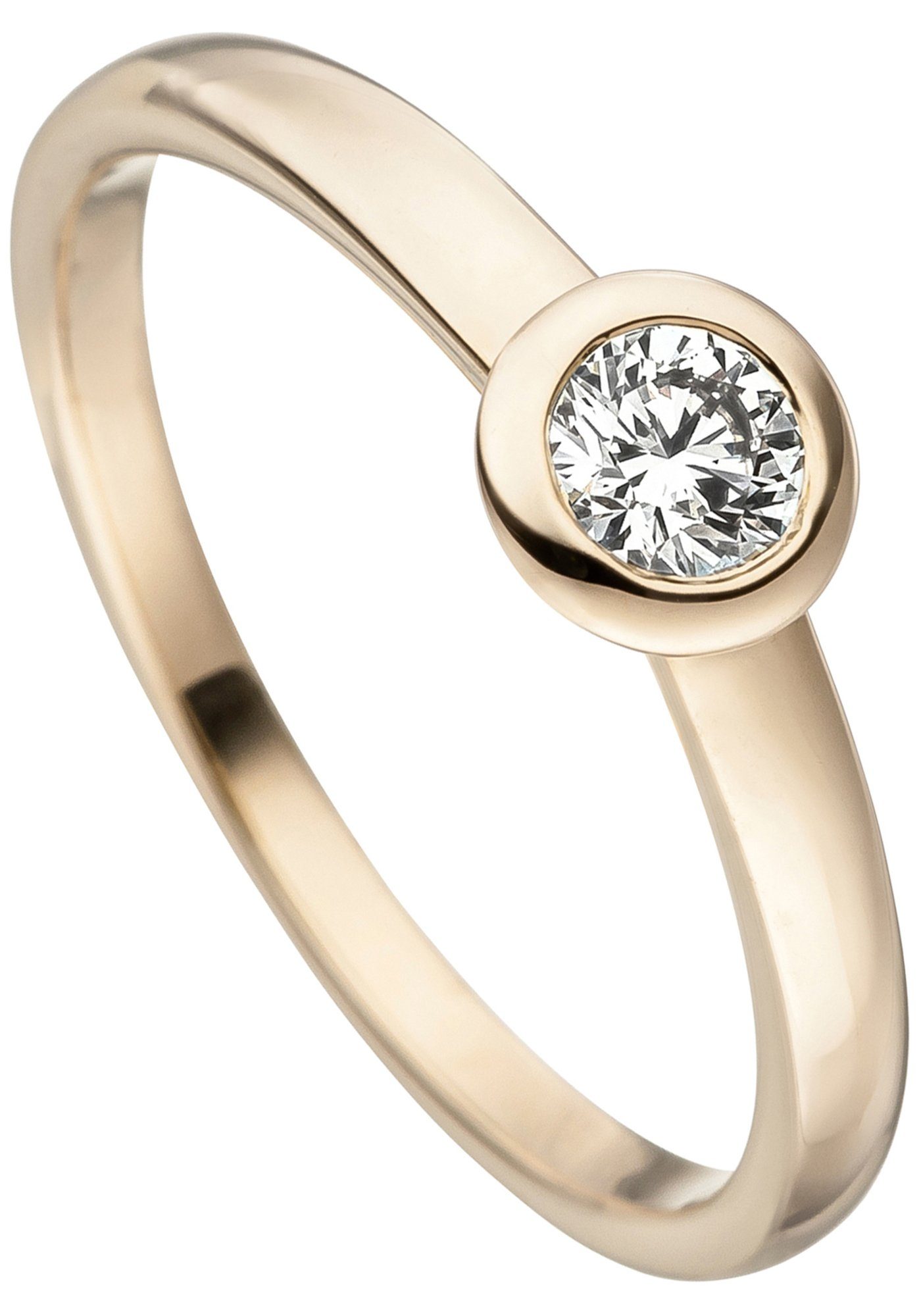 Bild von JOBO Diamantring Ring mit Diamant 0,25 ct., 585 Gold