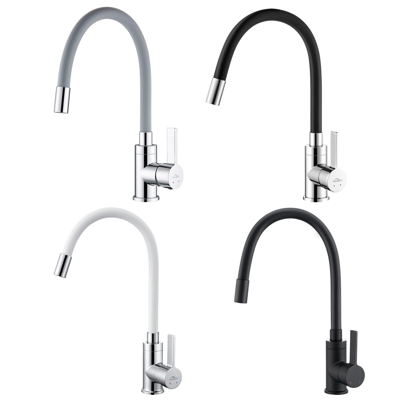 Auralum Max Spültischarmatur Hochdruck Küchenarmatur Wasserhahn günstig online kaufen