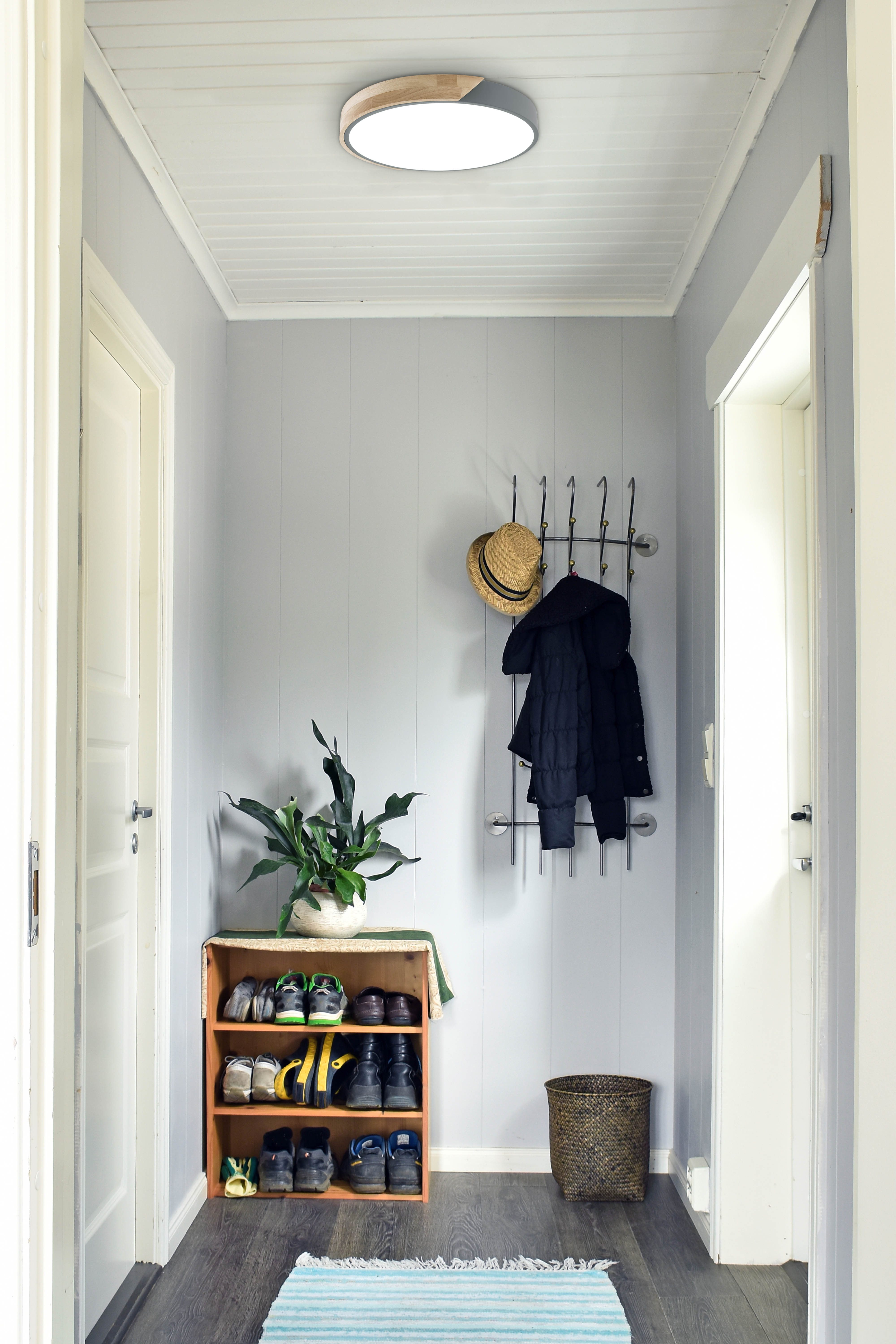 näve LED Deckenleuchte Borneo, CCT - über Fernbedienung, Dimmfunktion, Fern günstig online kaufen