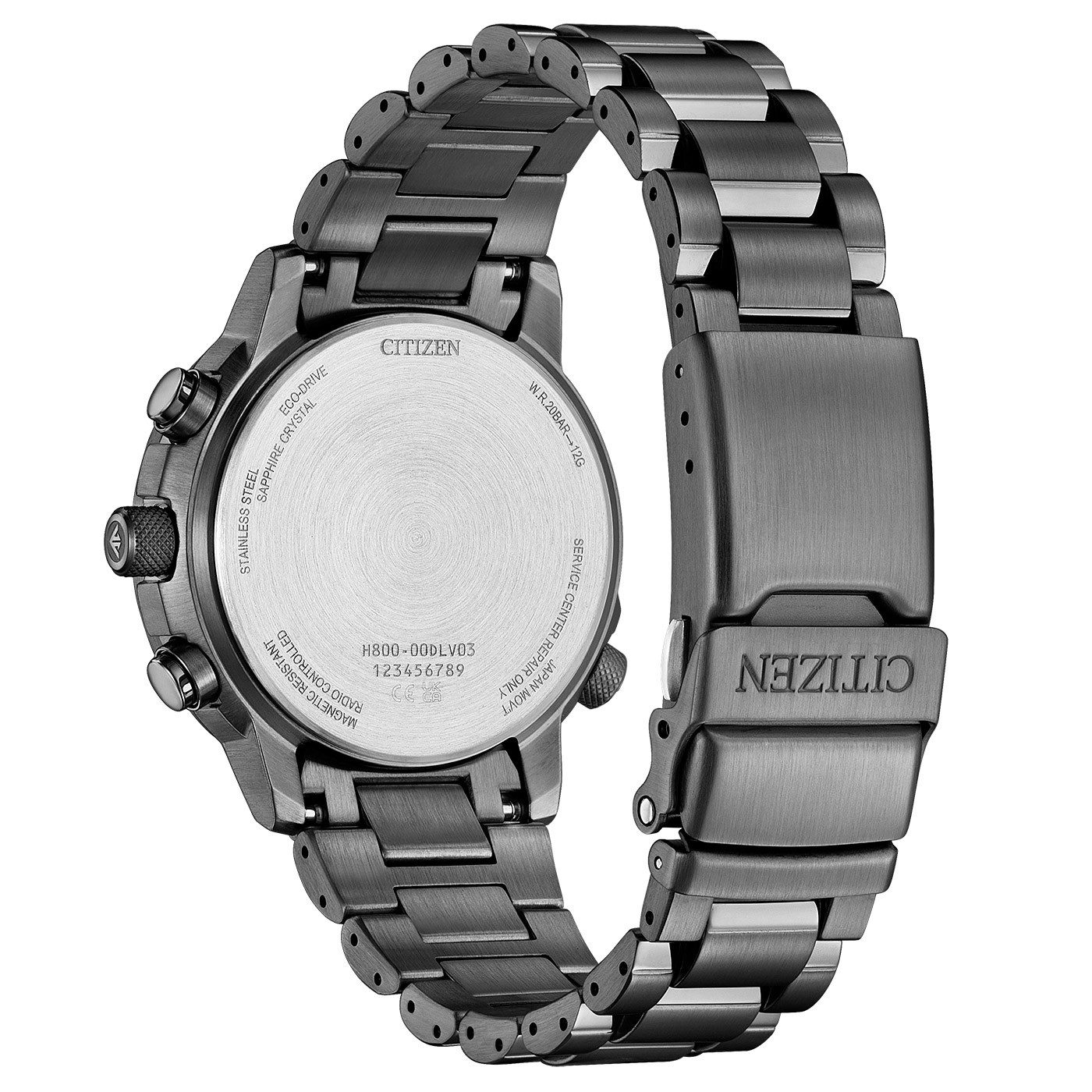 Citizen Solaruhr Eco-Drive Promaster Sky Schwarz/Grün