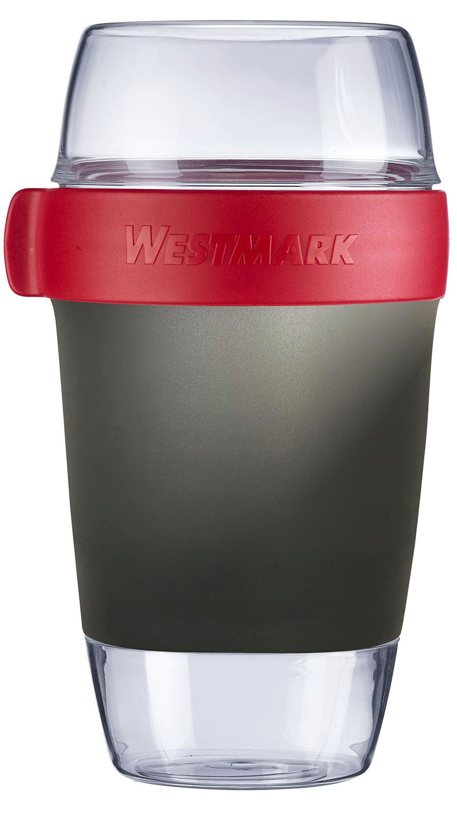 WESTMARK Mehrwegbecher, Kunststoff, (1-tlg), Müsli-, Lunchbehälter, To Go, 200 + 600 + 350 ml, Made in Germany