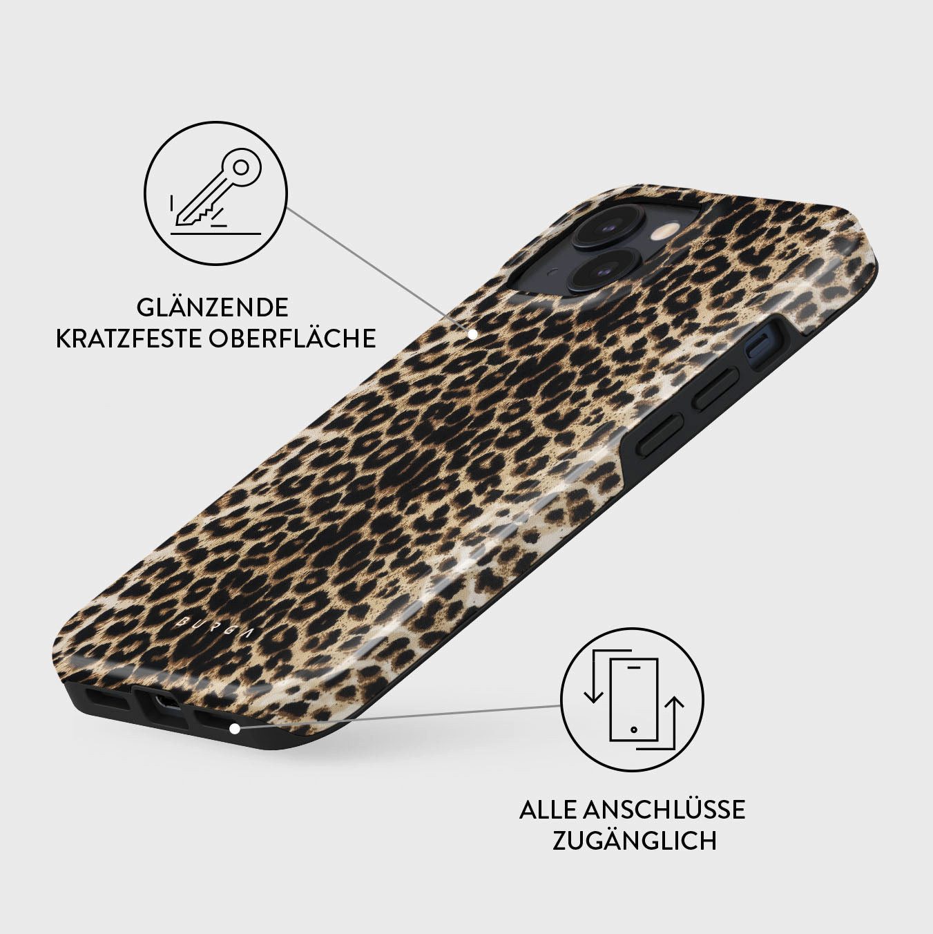 BURGA Handyhülle Tough MagSafe Case Player iPhone 15