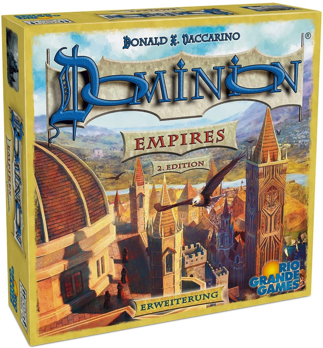 Rio Grande Games Spiel, Brettspiel RGG - Dominion - Erweiterung Empires (2. Edition)