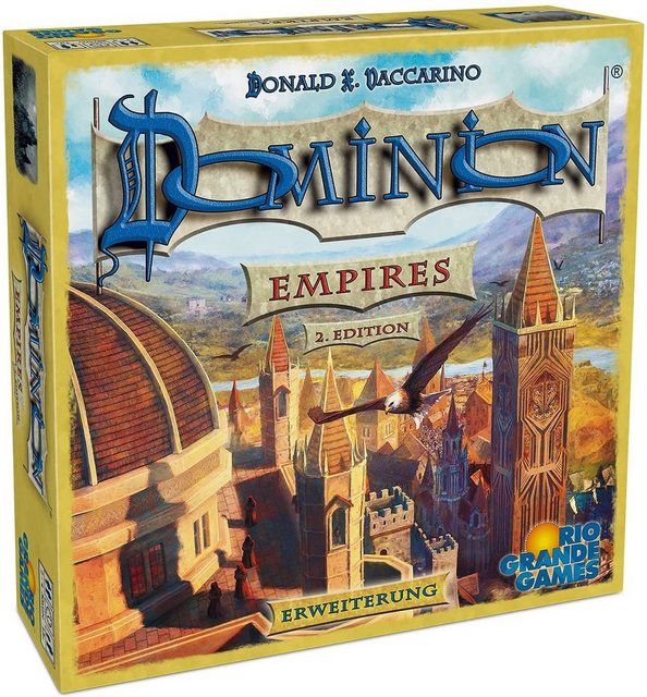 Rio Grande Games Spiel, Brettspiel »RGG - Dominion - Erweiterung Empires (2. Edition)«